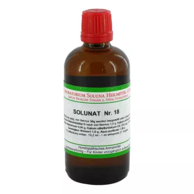 SOLUNAT Nr.18 droppar, 100 ml SOLUNAT Nr.18 droppar, 100 ml