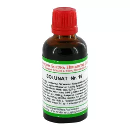 SOLUNAT droppar nr 19, 50 ml