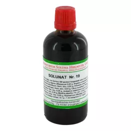 SOLUNAT Nr.19 droppar, 100 ml