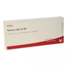 NUCLEUS ruber GL D 8 Ampuller, 10X1 ml