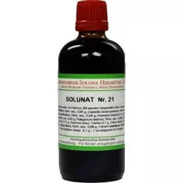 SOLUNAT Nr.21 droppar, 100 ml