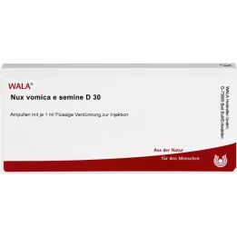 NUX VOMICA E semine D 30 Ampuller, 10X1 ml