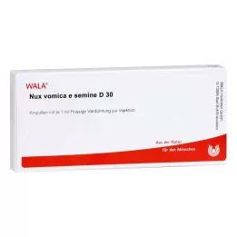 NUX VOMICA E semine D 30 Ampuller, 10X1 ml