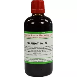 SOLUNAT Nr.22 droppar, 100 ml