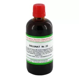 SOLUNAT Nr.22 droppar, 100 ml