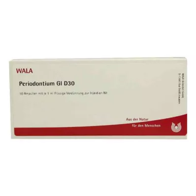 PERIODONTIUM GL D 30 Ampuller, 10X1 ml PERIODONTIUM GL D 30 Ampuller, 10X1 ml