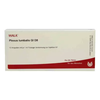 PLEXUS LUMBALIS GL D 8 Ampuller, 10X1 ml