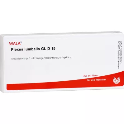 PLEXUS LUMBALIS GL D 15 Ampuller, 10X1 ml