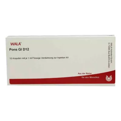 PONS GL D 12 Ampuller, 10X1 ml PONS GL D 12 Ampuller, 10X1 ml