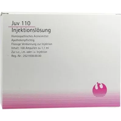 JUV 110 ampuller, 100X1,1 ml