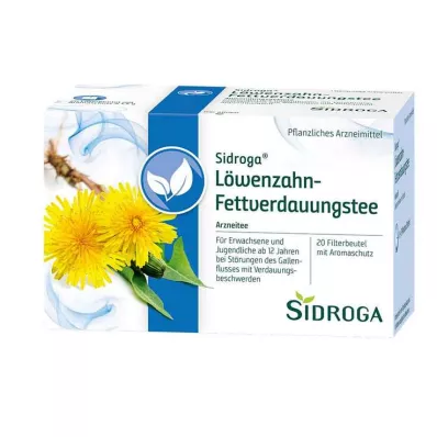 SIDROGA Filterpåse för maskros-te, 20X1,5 g SIDROGA Filterpåse för maskros-te, 20X1,5 g
