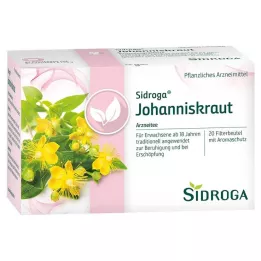 SIDROGA Filterpåse för johannesört-te, 20X1,75 g