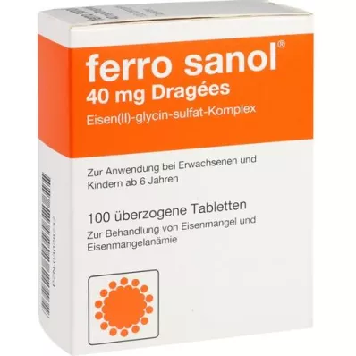 FERRO SANOL Överdragna tabletter, 100 st