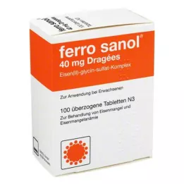 FERRO SANOL Överdragna tabletter, 100 st
