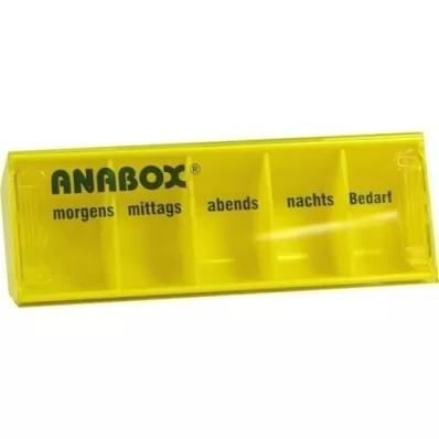 ANABOX Dagbox gul, 1 st