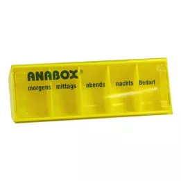 ANABOX Dagbox gul, 1 st