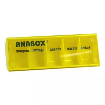ANABOX Dagbox gul, 1 st