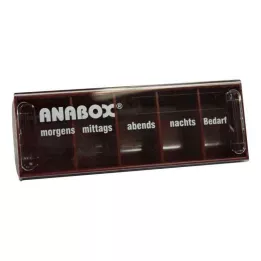 ANABOX Dagbox röd, 1 st