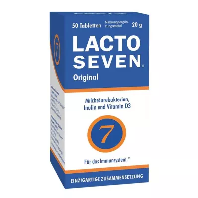 LACTO SEVEN Tabletter, 50 st LACTO SEVEN Tabletter, 50 st