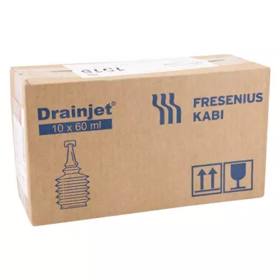 FREKA DRAINJET Saltlösning 0,9 % ISO, 10X60 ml FREKA DRAINJET Saltlösning 0,9 % ISO, 10X60 ml