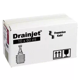 FREKA DRAINJET Purisole SM utspädd sköljlösning, 10X60 ml