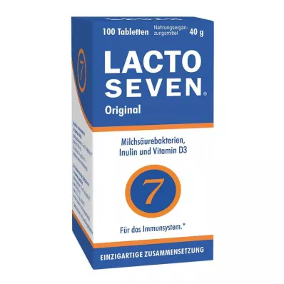 LACTO SEVEN Tabletter, 100 st LACTO SEVEN Tabletter, 100 st