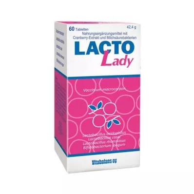 LACTOLADY Tabletter, 60 st LACTOLADY Tabletter, 60 st