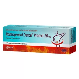 PANTOPRAZOL Dexcel Protect 20 mg enterotablett, 14 st