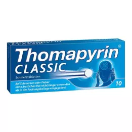 THOMAPYRIN CLASSIC Smärtstillande tabletter, 10 st