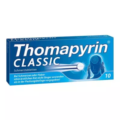 THOMAPYRIN CLASSIC Smärtstillande tabletter, 10 st