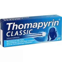 THOMAPYRIN CLASSIC Smärtstillande tabletter, 20 st