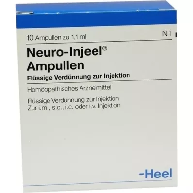 NEURO INJEEL Ampuller, 10 st