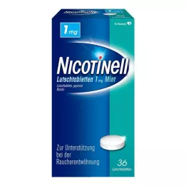 NICOTINELL Sugtabletter 1 mg Mint, 36 st