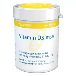 VITAMIN D3 MSE Kapslar, 90 st