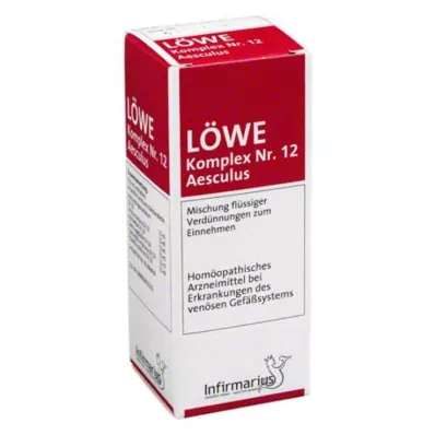 LÖWE KOMPLEX Nr.12 Aesculus droppar, 50 ml