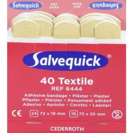 SALVEQUICK Plaster Strips elastisk refill 6444, 40 st