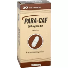 PARA CAF 500 mg/65 mg tabletter, 20 st