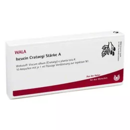 ISCUCIN crataegi Styrka A Ampuller, 10X1 ml