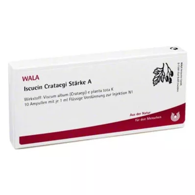 ISCUCIN crataegi Styrka A Ampuller, 10X1 ml ISCUCIN crataegi Styrka A Ampuller, 10X1 ml