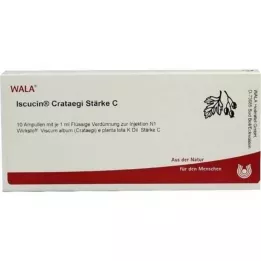 ISCUCIN crataegi Styrka C Ampuller, 10X1 ml