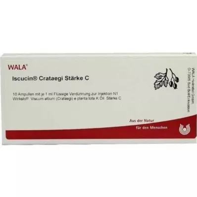 ISCUCIN crataegi Styrka C Ampuller, 10X1 ml ISCUCIN crataegi Styrka C Ampuller, 10X1 ml