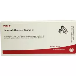 ISCUCIN stärkelse från quercus C ampuller, 10X1 ml