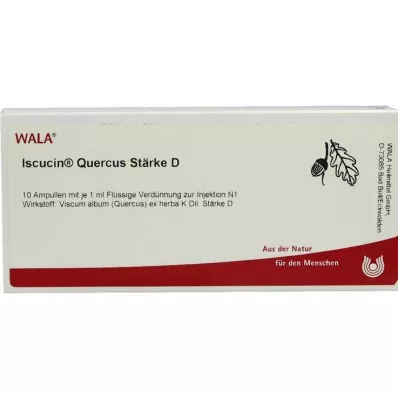 ISCUCIN stärkelse från quercus D ampuller, 10X1 ml ISCUCIN stärkelse från quercus D ampuller, 10X1 ml