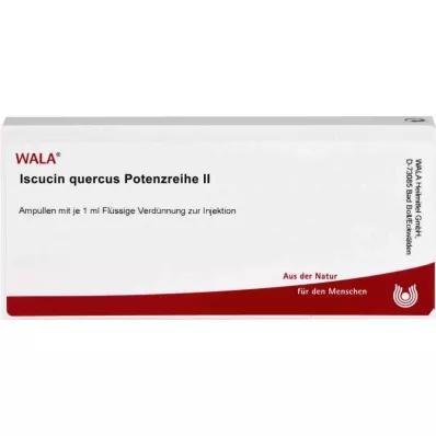 ISCUCIN quercus potensserier II Ampuller, 10X1 ml