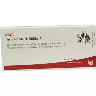 ISCUCIN salicis stärkelse A ampuller, 10X1 ml