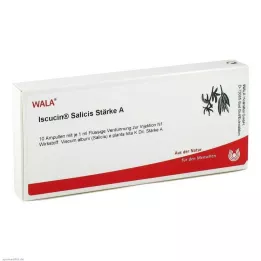 ISCUCIN salicis stärkelse A ampuller, 10X1 ml