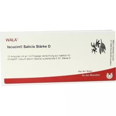 ISCUCIN salicis Strength D Ampuller, 10X1 ml