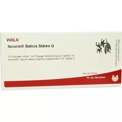 ISCUCIN salicis Stärkelse G Ampuller, 10X1 ml