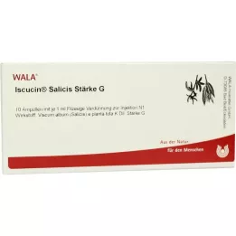 ISCUCIN salicis Stärkelse G Ampuller, 10X1 ml
