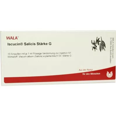 ISCUCIN salicis Stärkelse G Ampuller, 10X1 ml